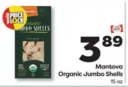 Weis Markets Mantova Organic Jumbo Shells offer