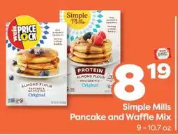 Weis Markets Simple Mills Pancake and Waffle Mix offer