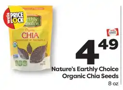 Weis Markets Nature's Earthly Choice Organic Chia Seeds offer