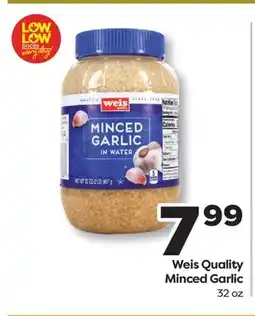 Weis Markets Weis Quality Minced Garlic offer