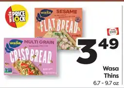 Weis Markets Wasa Thins offer
