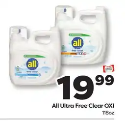 Weis Markets All Ultra Free Clear OXI offer