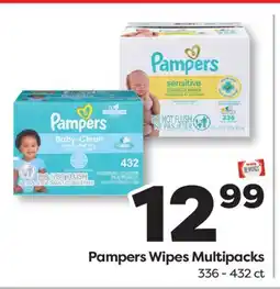 Weis Markets Pampers Wipes Multipacks offer