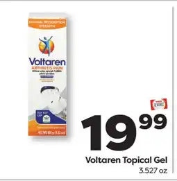 Weis Markets Voltaren Topical Gel offer