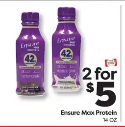 Weis Markets Ensure Max Protein offer