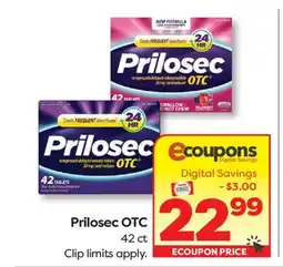 Weis Markets Prilosec OTC offer