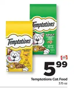 Weis Markets Temptations Cat Food offer