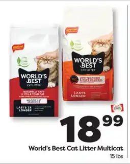 Weis Markets World's Best Cat Litter Multicat offer