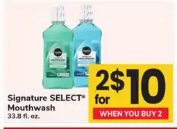 ACME Signature SELECT Mouthwash offer