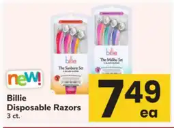 ACME Billie Disposable Razors offer