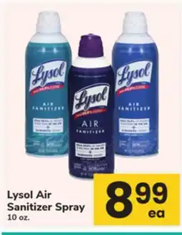 ACME Lysol Air Sanitizer Spray offer
