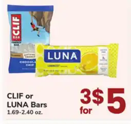 ACME CLIF or LUNA Bars offer
