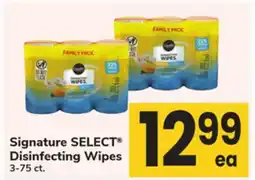 ACME Signature SELECT Disinfecting Wipes offer
