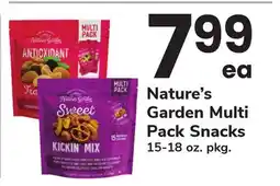 ACME Nature's Garden Multi Pack Snacks offer