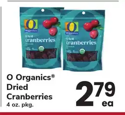 ACME O Organics Dried Cranberries offer