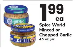 ACME Spice World Minced or Chopped Garlic offer
