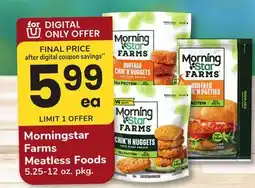 ACME Morningstar Farms Meatless Foods offer