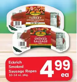 ACME Eckrich Smoked Sausage Ropes offer