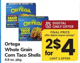 ACME Ortega Whole Grain Corn Taco Shells offer
