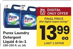 ACME Purex Laundry Detergent Liquid 4-in-1 offer