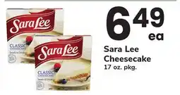 ACME Sara Lee Cheesecake offer