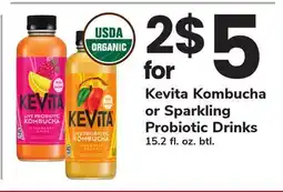 ACME Kevita Kombucha or Sparkling Probiotic Drinks offer
