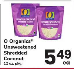 ACME O Organics Unsweetened Shredded Coconut offer