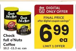 ACME Chock full o'Nuts Coffee offer