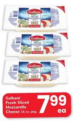 ACME Galbani Fresh Sliced Mozzarella Cheese offer