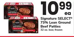 ACME Signature SELECT 73% Lean Ground Beef Patties offer