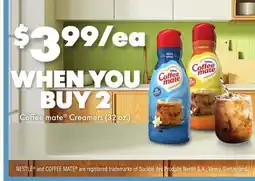 ACME Coffee mate Creamers offer