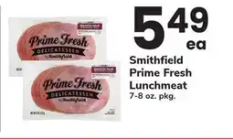 ACME Smithfield Prime Fresh Lunchmeat offer
