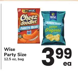 ACME Wise Party Size offer