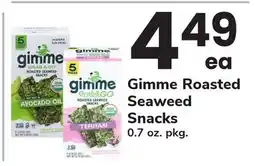 ACME Gimme Roasted Seaweed Snacks offer