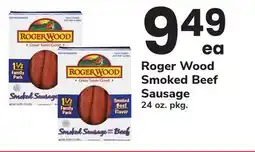 ACME Roger Wood Smoked Beef Sausage offer