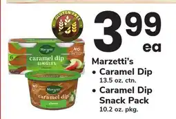 ACME Marzetti's • Caramel Dip ea 13.5 oz. ctn. • Caramel Dip Snack Pack 10.2 oz. pkg offer