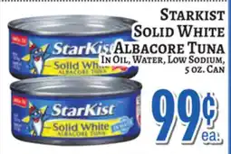 Trade Fair Supermarket STARKIST SOLID WHITE ALBACORE TUNA offer