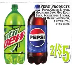 Trade Fair Supermarket PEPSI PRODUCTS offer