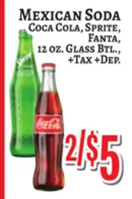 Trade Fair Supermarket Mexican Soda offer