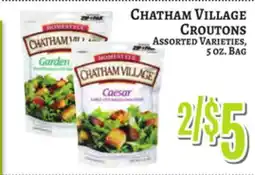 Trade Fair Supermarket Chatham Village Croutons offer