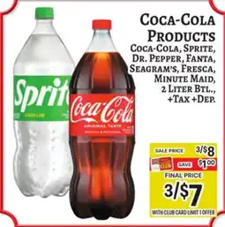 Trade Fair Supermarket Coca-Cola PRODUCTS offer
