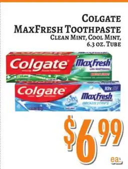 Trade Fair Supermarket COLGATE MaxFresh Toothpaste offer