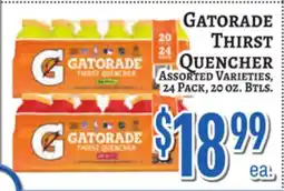 Trade Fair Supermarket GATORADE THIRST QUENCHER offer