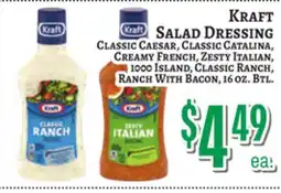 Trade Fair Supermarket KRAFT SALAD DRESSING offer