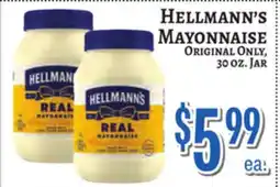 Trade Fair Supermarket HELLMANN'S MAYONNAISE offer