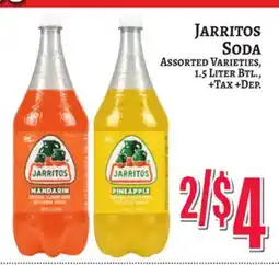 Trade Fair Supermarket JARRITOS SODA offer