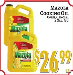 Trade Fair Supermarket MAZOLA COOKING OIL offer