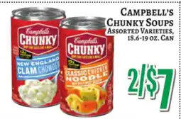 Trade Fair Supermarket CAMPBELL'S CHUNKY SOUPS offer