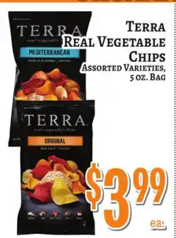 Trade Fair Supermarket Terra REAL VEGETABLE CHIPS offer