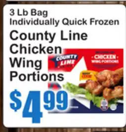 SuperFresh County Line Chicken Wing Portions offer